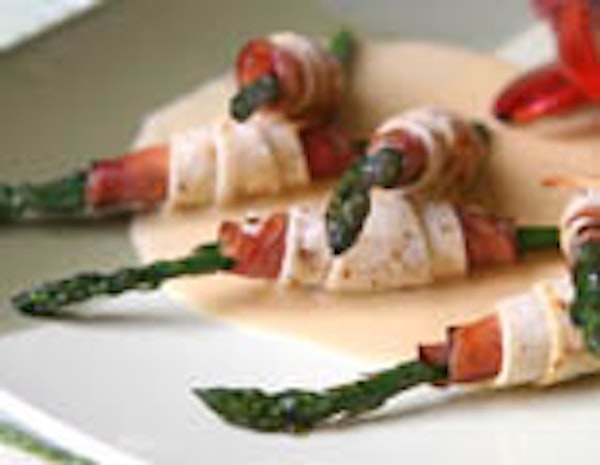 Asparagus and Prosciutto Bundles