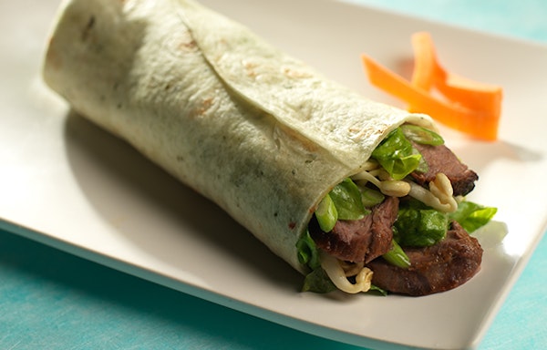 Szechuan Beef Wrap