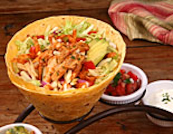 Enchilada Chicken Salad Wrap