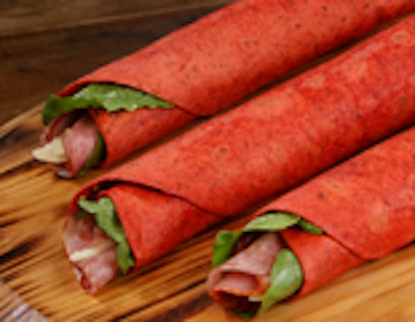 Sweet and Spicy Italian Wrapido