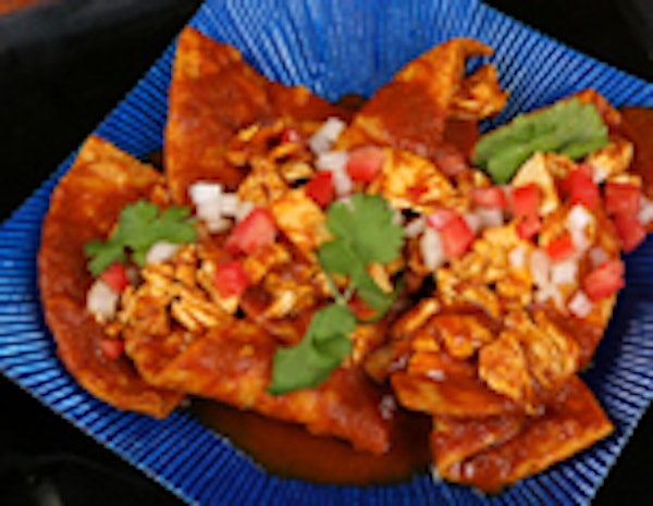 Madras Curry Chilaquiles