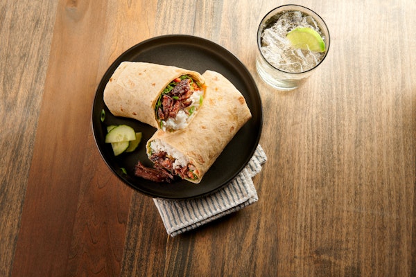 Chili-Lime Glazed Short Rib Wrap