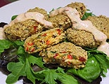 Tortilla Crusted Crab Cakes with Zesty Chipotle Sauce