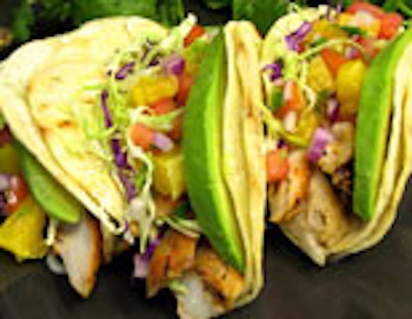 Snappy Snapper Tacos with Orange Salsa
